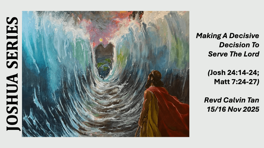 Making A Decisive Decision To Serve The Lord Image