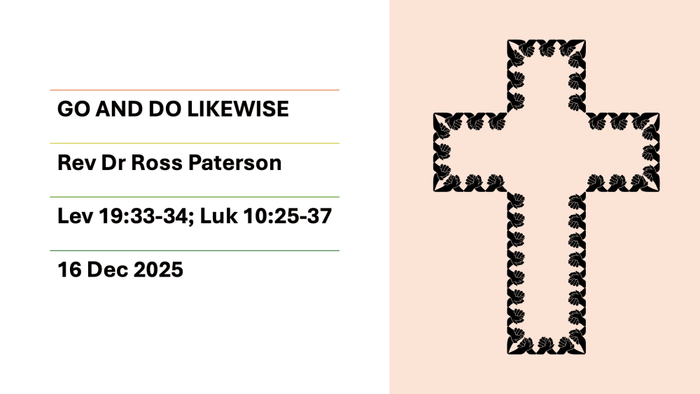 Go And Do Likewise Image