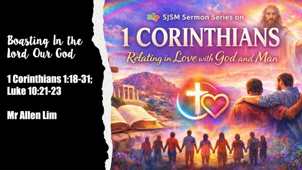 Boasting In The Lord Our God Image