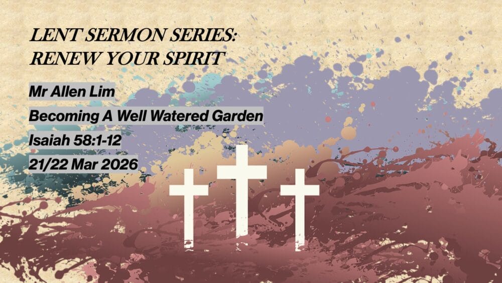 Becoming A Well Watered Garden