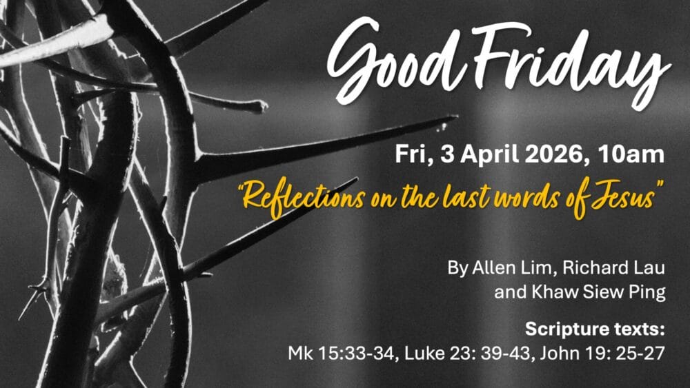 Reflections On The Last Words Of Jesus Image