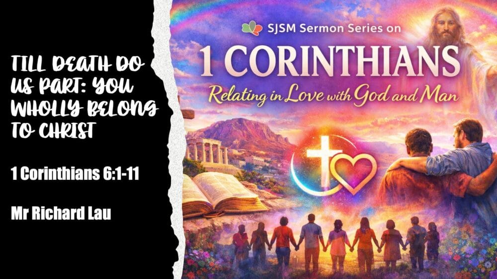 Till Death Do Us Part: You Wholly Belong To Christ Image
